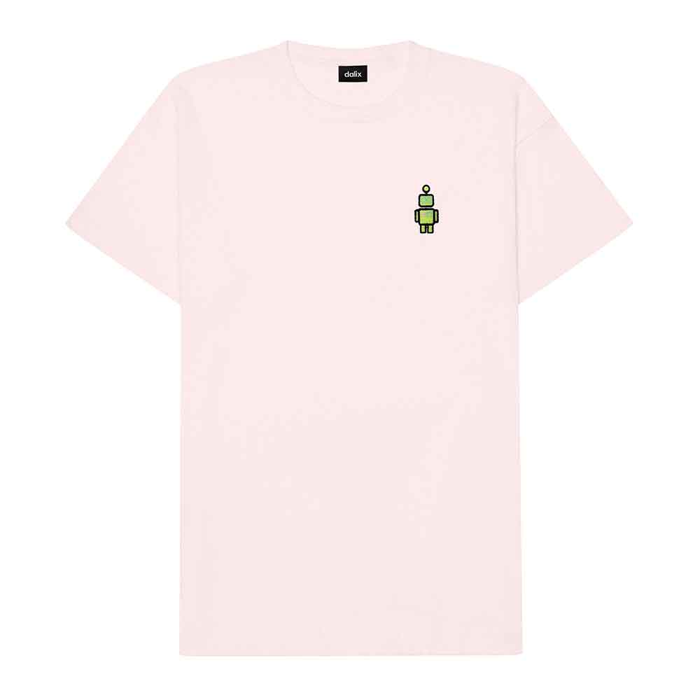 Dalix Robot Relaxed Tee (Glow in the Dark)