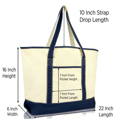 Landsend Canvas Deluxe Tote