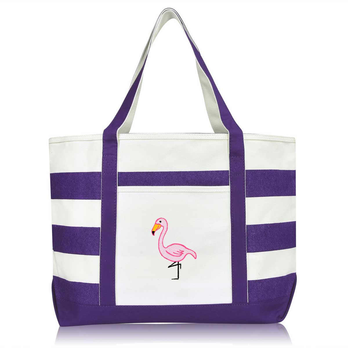 Dalix Flamingo Tote Bag