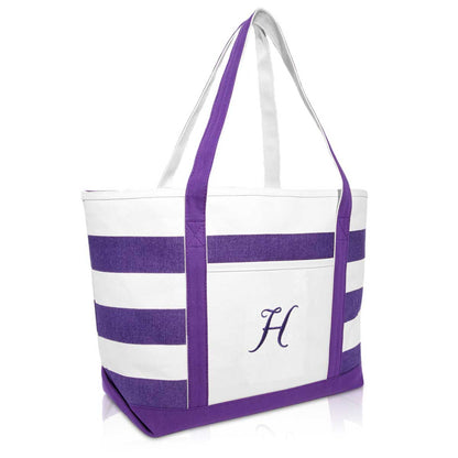 Monogram Beach Bag Embroidered Tote Bag Personalized Beach 