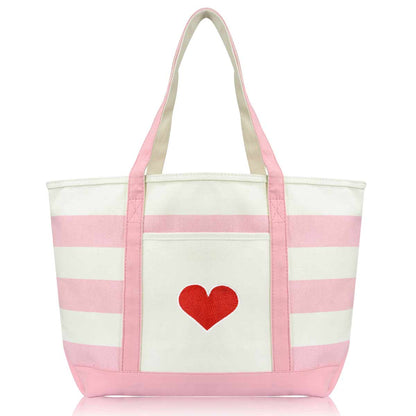 Dalix Heart Tote Bag