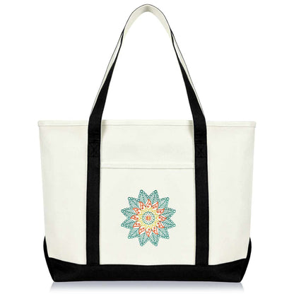 Dalix Kaleidoscope Tote Bag