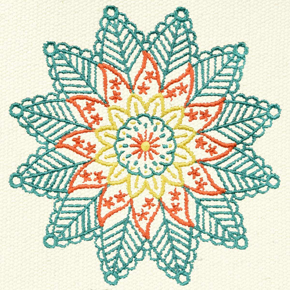 Dalix Kaleidoscope Tote Bag