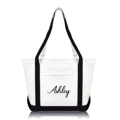 Dalix Womens Names Tote Bag