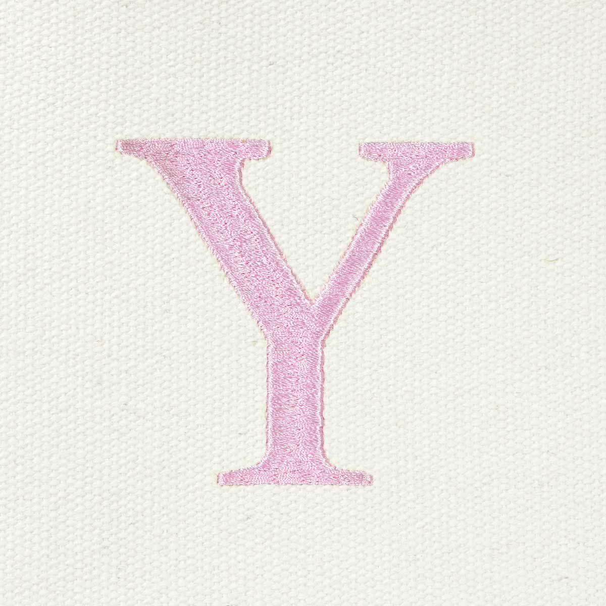 Dalix Medium Personalized Tote Bag Monogrammed Initial Letter - Y