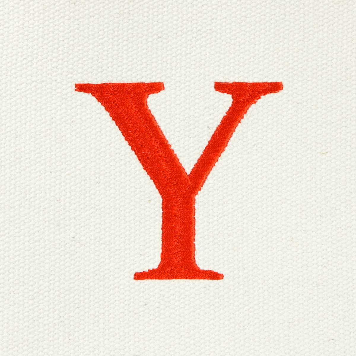 Dalix Medium Personalized Tote Bag Monogrammed Initial Letter - Y