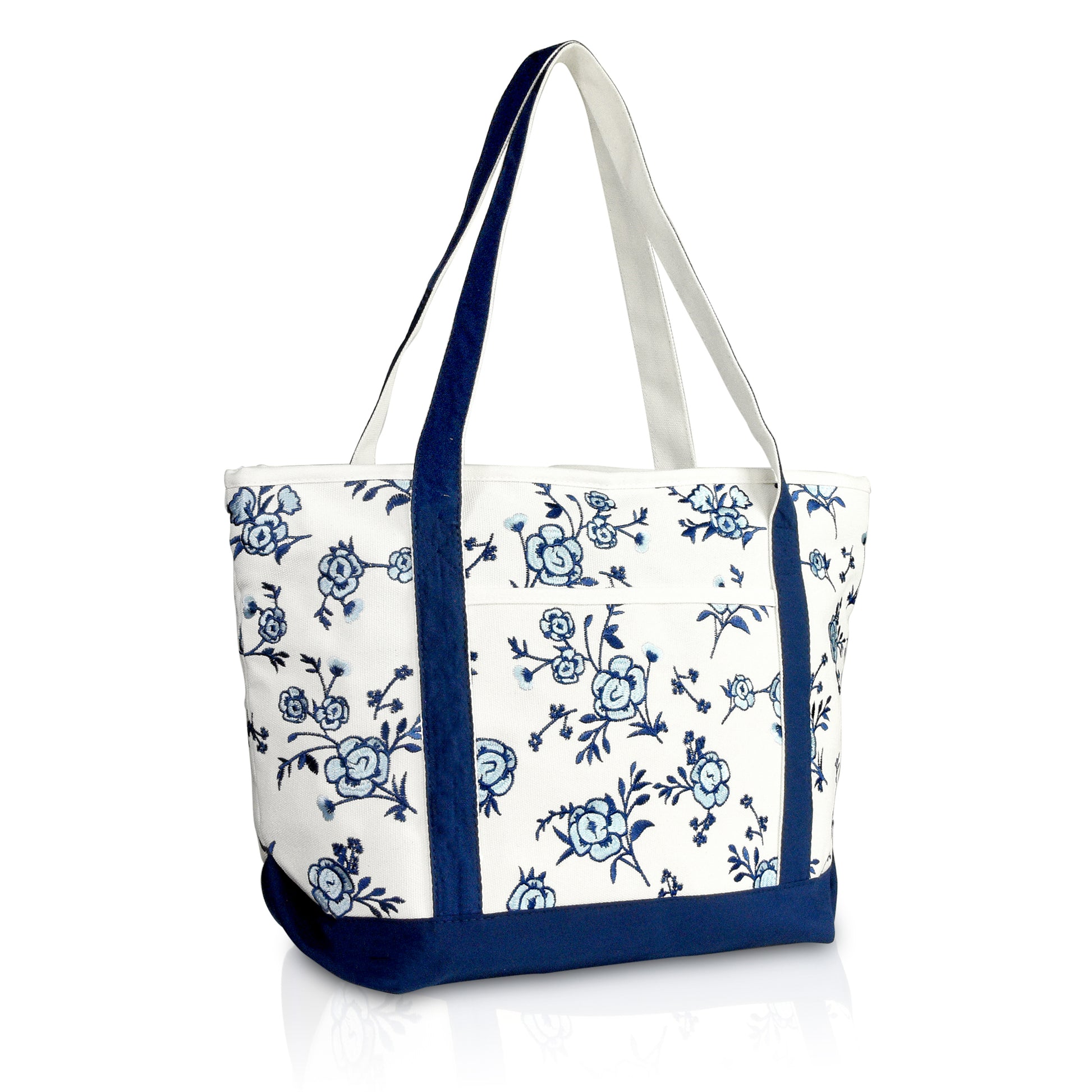 Flower Tote cloth crossbody bag