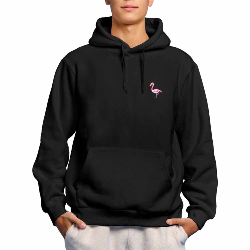 Dalix Flamingo Midweight Fleece Hoodie