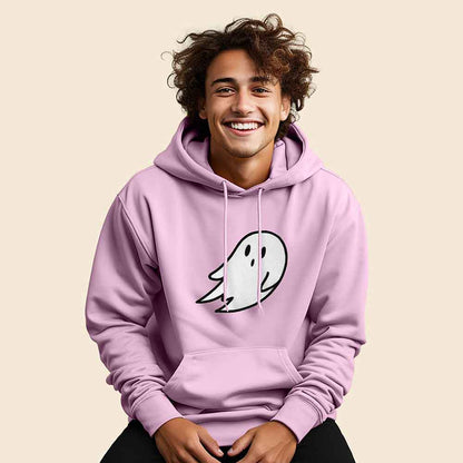 Dalix Giant Ghost Midweight Fleece Hoodie