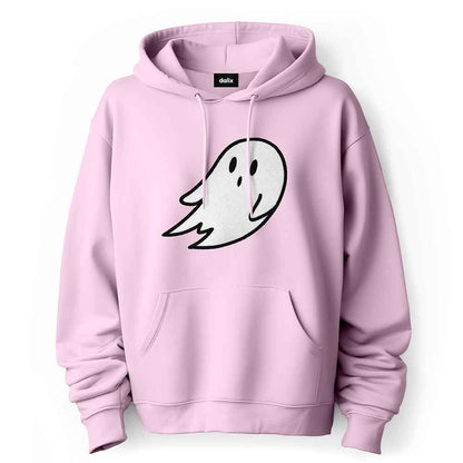 Dalix Giant Ghost Midweight Fleece Hoodie