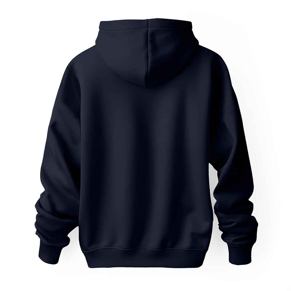 Dalix Giant Ghost Midweight Fleece Hoodie