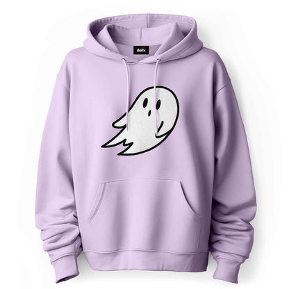 Dalix Giant Ghost Midweight Fleece Hoodie