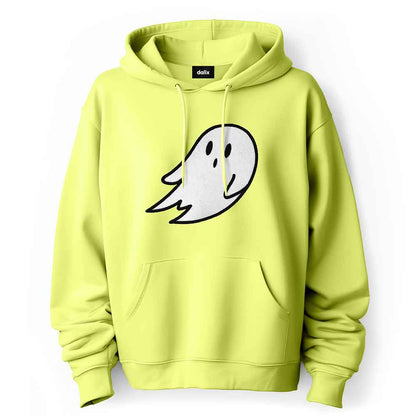 Dalix Giant Ghost Midweight Fleece Hoodie