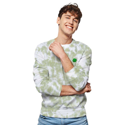 Dalix Clover Midweight Fleece Sweatshirt
