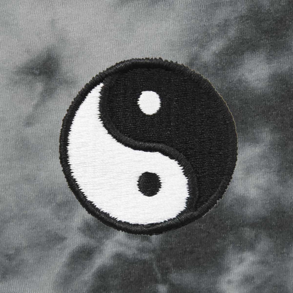 Dalix YinYang Midweight Fleece Tie Dye Crewneck Sweatshirt
