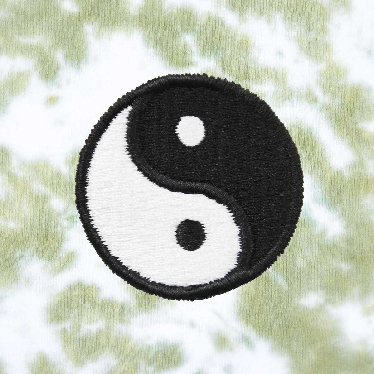 Dalix YinYang Midweight Fleece Tie Dye Crewneck Sweatshirt