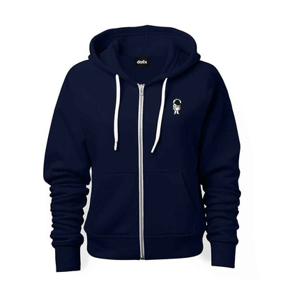 Dalix Astronaut Midweight Fleece Zip Hoodie