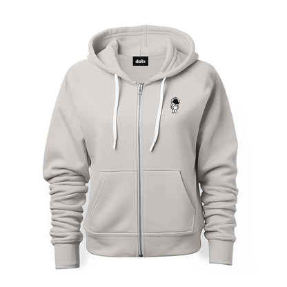 Dalix Astronaut Midweight Fleece Zip Hoodie