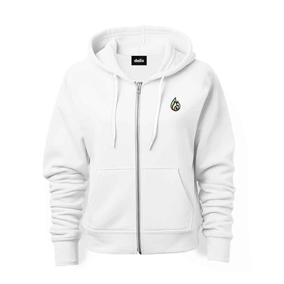 Dalix Fire Zip Hoodie (Glow in the Dark)