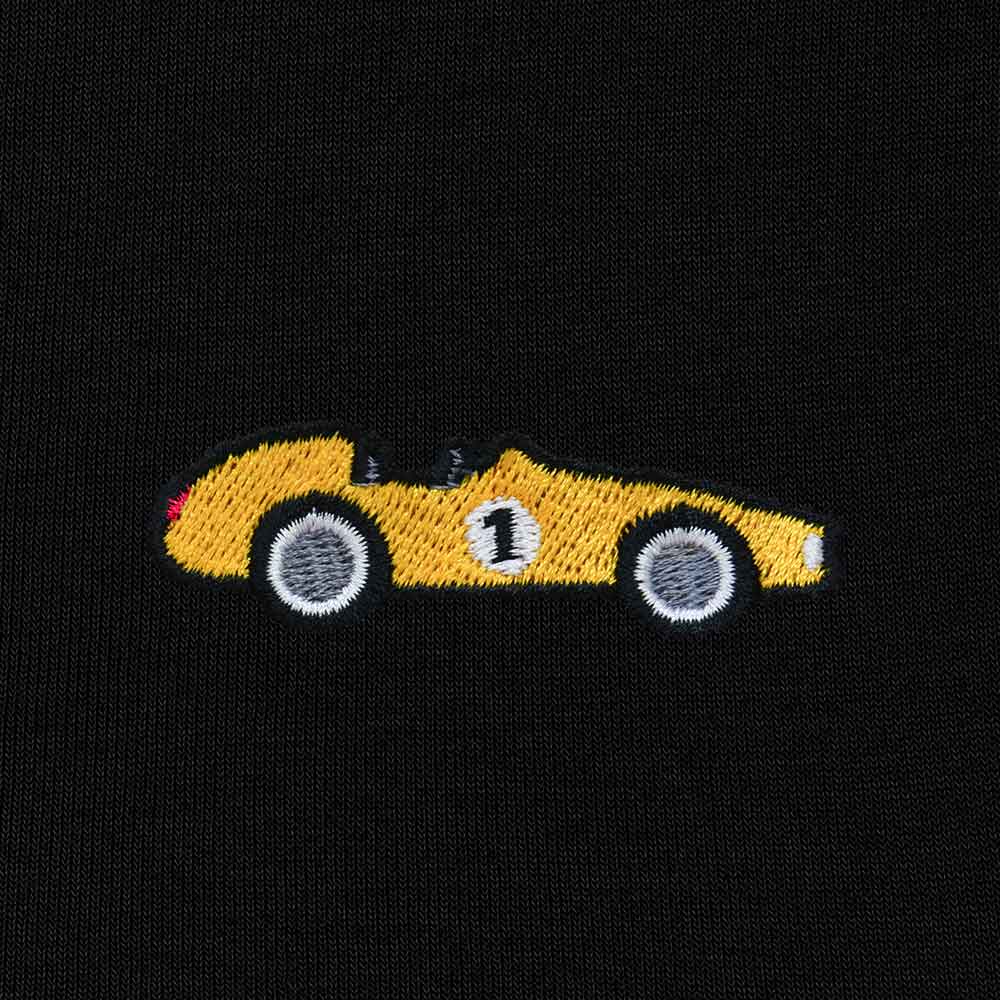 Dalix Race Car Embroidered Zip Hoodie Soft Fleece Hood Sweatshirt Mens in Autumn S Small
