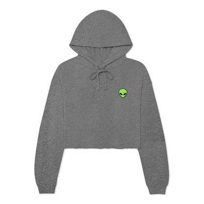 Dalix Alien Cropped Hoodie