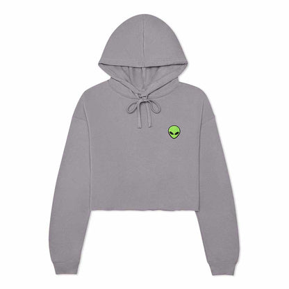 Dalix Alien Cropped Hoodie