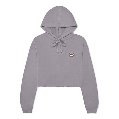 Dalix Cappuccino Cropped Hoodie