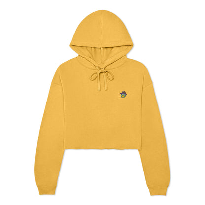 Dalix Sorcerer Frog Midweight Fleece Cropped Hoodie