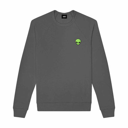 Dalix Alien Midweight Fleece Crewneck Sweatshirt