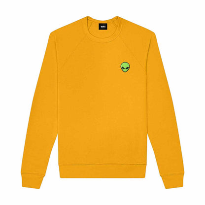 Dalix Alien Midweight Fleece Crewneck Sweatshirt