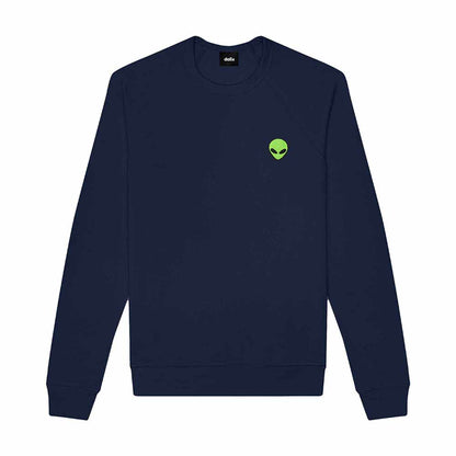 Dalix Alien Midweight Fleece Crewneck Sweatshirt