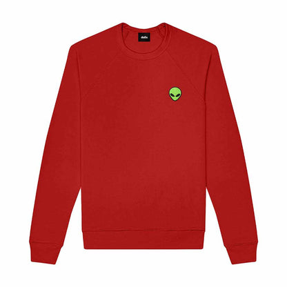 Dalix Alien Midweight Fleece Crewneck Sweatshirt