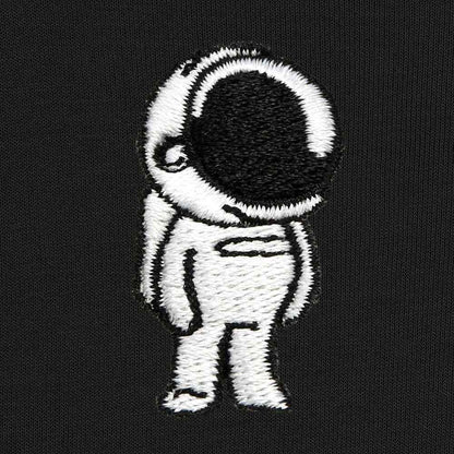 Dalix Astronaut Embroidered Crewneck Fleece Sweatshirt Pullover Mens in Dark Heather 2XL XX-Large