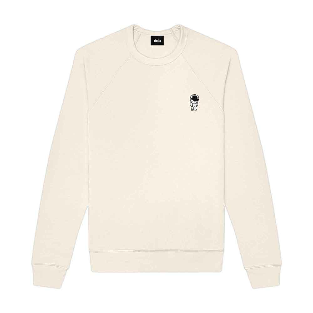 Dalix Astronaut Midweight Fleece Crewneck Sweatshirt