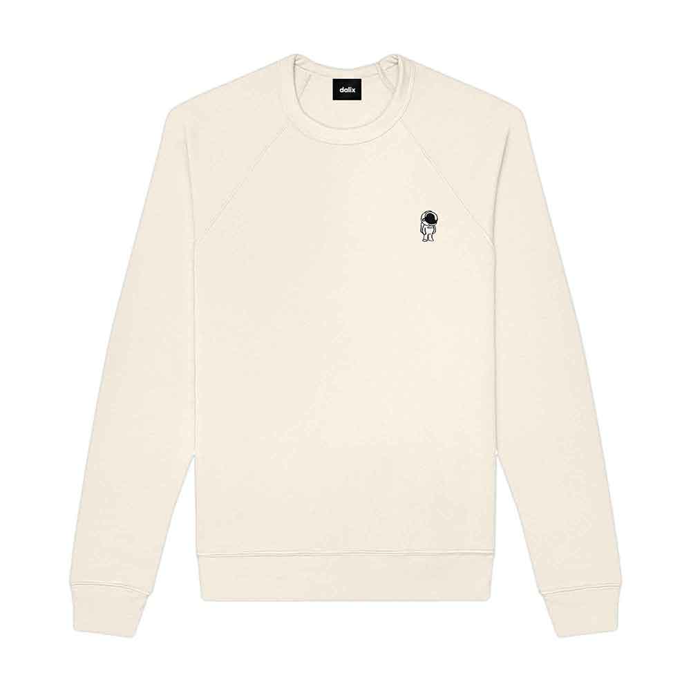 Dalix Astronaut Midweight Fleece Crewneck Sweatshirt