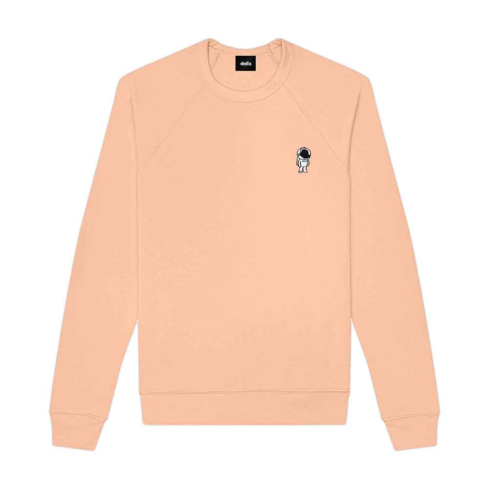 Dalix Astronaut Midweight Fleece Crewneck Sweatshirt