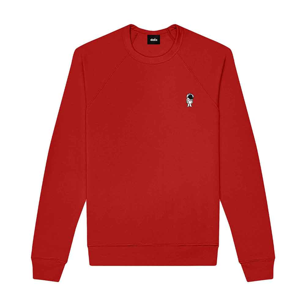 Dalix Astronaut Midweight Fleece Crewneck Sweatshirt