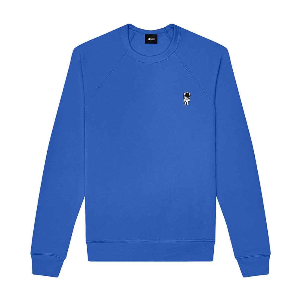 Dalix Astronaut Midweight Fleece Crewneck Sweatshirt
