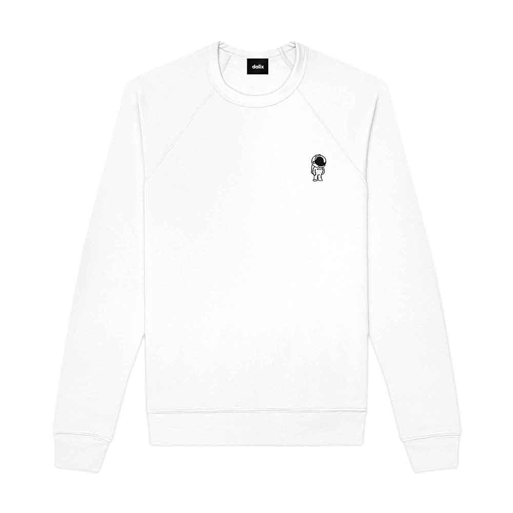 Dalix Astronaut Midweight Fleece Crewneck Sweatshirt