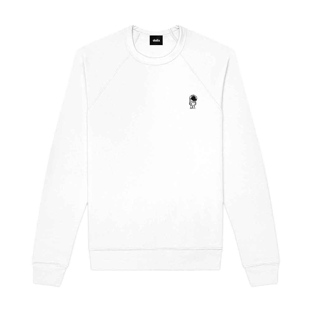 Dalix Astronaut Midweight Fleece Crewneck Sweatshirt