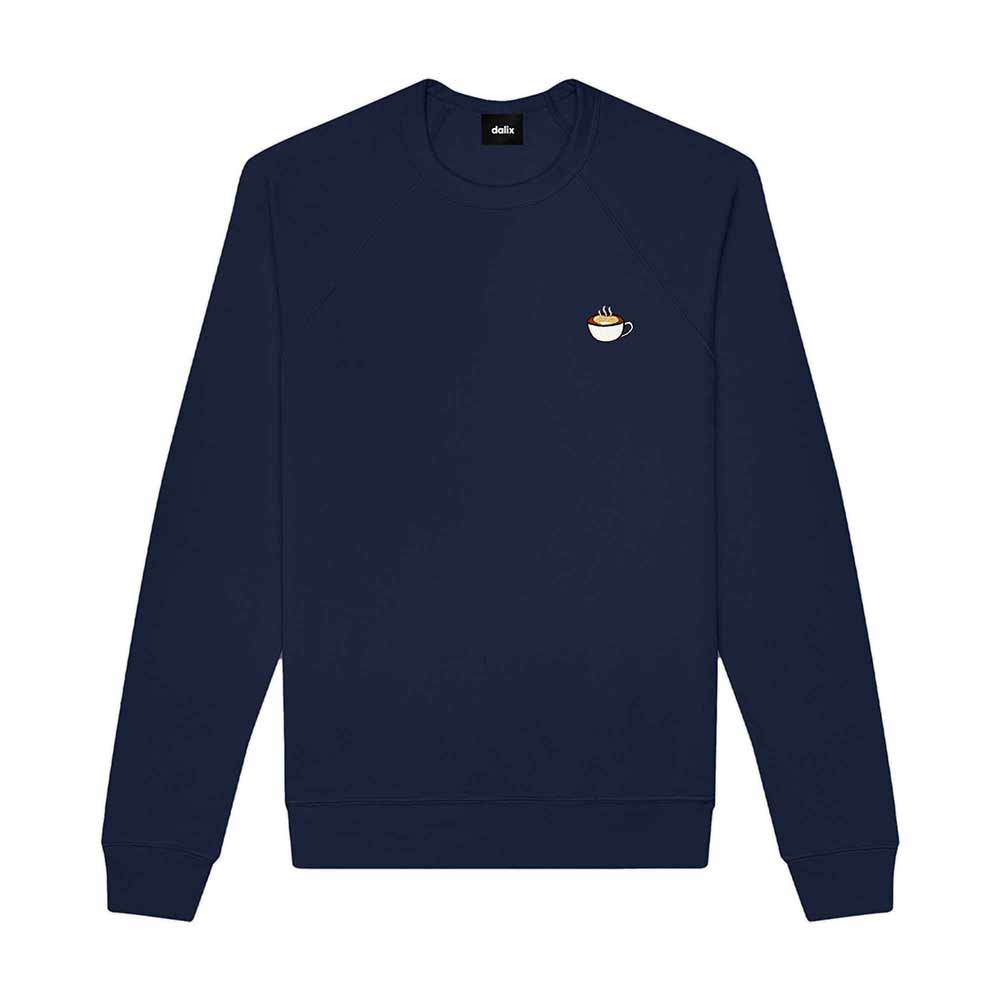 Dalix Cappuccino Midweight Fleece Raglan Sweatshirt