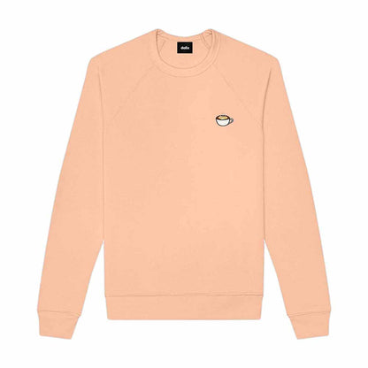 Dalix Cappuccino Midweight Fleece Raglan Sweatshirt