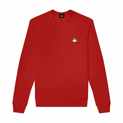 Dalix Cappuccino Midweight Fleece Raglan Sweatshirt