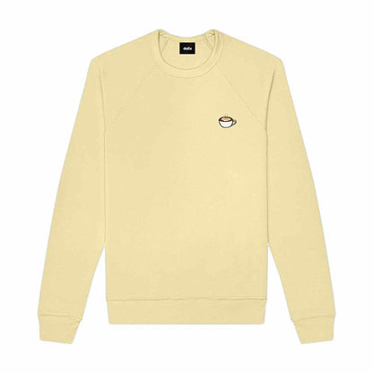 Dalix Cappuccino Midweight Fleece Raglan Sweatshirt