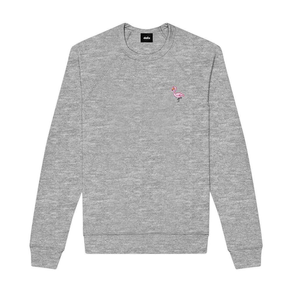 Dalix Flamingo Midweight Fleece Raglan Sweatshirt