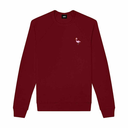 Dalix Flamingo Midweight Fleece Raglan Sweatshirt