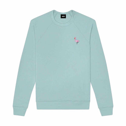 Dalix Flamingo Midweight Fleece Raglan Sweatshirt