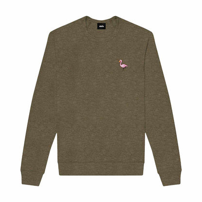 Dalix Flamingo Midweight Fleece Raglan Sweatshirt