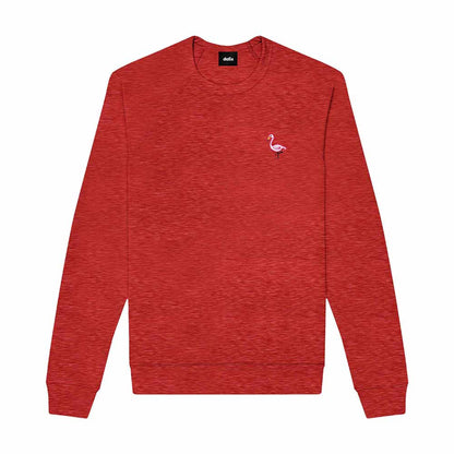 Dalix Flamingo Midweight Fleece Raglan Sweatshirt