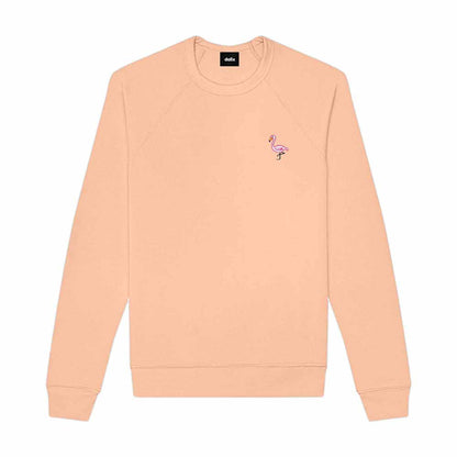 Dalix Flamingo Midweight Fleece Raglan Sweatshirt